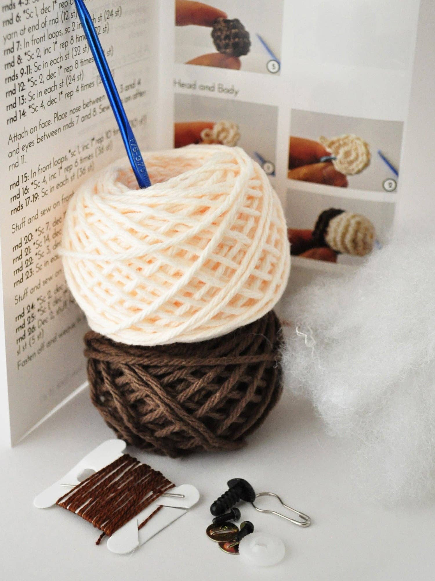 Mini Bear DIY Crochet Kit